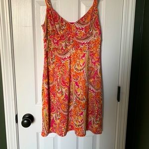 Loft Paisley Dress